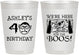 Personalized Birthday 10 oz Frosted Cups - 40th Halloween | 20145