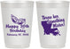 Personalized Birthday 10 oz Frosted Cups - 30th Mardi Gras | 20146