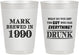 Personalized Birthday 10 oz Frosted Cups - 40th | 20148