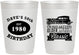 Personalized Birthday 10 oz Frosted Cups - 50th Classic Car | 20156