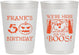 Personalized Birthday 10 oz Frosted Cups - 50th Halloween | 20157