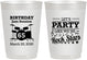 Personalized Birthday 10 oz Frosted Cups - 65th Rock Star | 20175