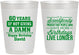Personalized Birthday 10 oz Frosted Cups - 60th | 20180