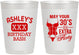 Personalized Birthday 10 oz Frosted Cups - 30th Flirty At Thirty | 20192