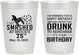 Personalized Birthday 10 oz Frosted Cups - 75th | 20195