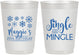 Personalized Birthday 10 oz Frosted Cups - 25th Christmas | 20197
