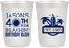 Personalized Birthday 10 oz Frosted Cups - 40th Beach | 20212