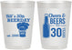 Personalized Birthday 10 oz Frosted Cups - 30th | 20215