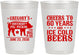 Personalized Birthday 10 oz Frosted Cups - 60th Barbeque Bbq | 20217