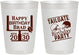 Personalized Birthday 10 oz Frosted Cups - Football | 20256