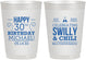 Personalized Birthday 10 oz Frosted Cups - 30th | 20257