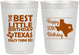 Personalized Birthday 10 oz Frosted Cups - 30th Texas | 20265