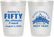 Personalized Birthday 10 oz Frosted Cups - 50th | 20268