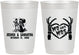 Personalized Wedding 10 oz Frosted Cups - Mr And Mrs Skeleton | 204