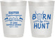 Personalized Easter 10 oz Frosted Cups - Born To Hunt | 210001