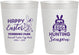 Personalized Easter 10 oz Frosted Cups - Egg Hunting Bunny | 210004