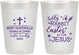 Personalized Easter 10 oz Frosted Cups - Easter Is For Jesus | 210022