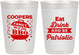 Personalized 4th Of July 10 oz Frosted Cups - Eat Drink Patriotic | 220002