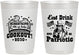 Personalized 4th Of July 10 oz Frosted Cups - Eat Drink Patriotic | 220004
