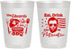 Personalized 4th Of July 10 oz Frosted Cups - Eat Drink Patriotic | 220006