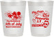 Personalized 4th Of July 10 oz Frosted Cups - Fireworks Beach | 220026
