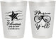 Personalized 4th Of July 10 oz Frosted Cups - Beach Merica Yall | 220028