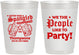 Personalized 4th Of July 10 oz Frosted Cups - We The People | 220030