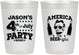 Personalized 4th Of July 10 oz Frosted Cups - Bbq Lincoln | 220036