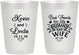 Personalized Wedding 10 oz Frosted Cups - Best Friends | 221