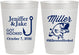Personalized Wedding 10 oz Frosted Cups - Got Hook Fish | 230