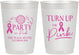 Personalized Awareness 10 oz Frosted Cups - Party In Pink | 230002