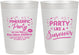 Personalized Awareness 10 oz Frosted Cups - Party Like A Survivor | 230003