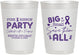 Personalized Awareness 10 oz Frosted Cups - Pink Ribbon | 230004