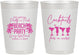 Personalized Awareness 10 oz Frosted Cups - Beach Party | 230007