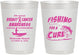 Personalized Awareness 10 oz Frosted Cups - Fishing For A Cure | 230018