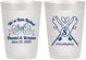 Personalized Wedding 10 oz Frosted Cups - Been Hooked Fishing | 238