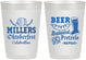 Personalized Oktoberfest 10 oz Frosted Cups - Bratwurst Pretzels | 240007
