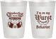 Personalized Oktoberfest 10 oz Frosted Cups - Wurst Behavior | 240010