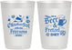 Personalized Oktoberfest 10 oz Frosted Cups - Pretzel | 240012