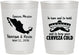 Personalized Wedding 10 oz Frosted Cups - Cerveza Mexico | 241