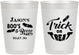 Personalized Halloween 10 oz Frosted Cups - Trick Or Treat | 250002