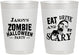 Personalized Halloween 10 oz Frosted Cups - Eat Drink Be Scary | 250003