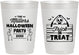 Personalized Halloween 10 oz Frosted Cups - Trick Or Treat | 250010