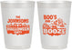 Personalized Halloween 10 oz Frosted Cups - Boos And Booze | 250012