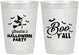 Personalized Halloween 10 oz Frosted Cups - Witch Boo | 250015