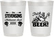 Personalized Halloween 10 oz Frosted Cups - Trick Or Beer | 250021