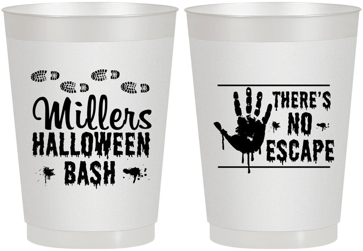 Personalized Halloween 10 oz Frosted Cups - Zombie | 250025