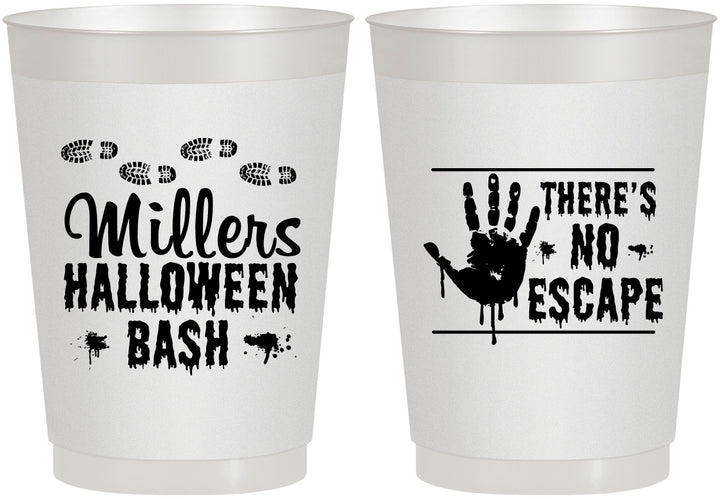 Personalized Halloween 10 oz Frosted Cups - Zombie | 250025