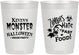 Personalized Halloween 10 oz Frosted Cups - Monster Zombie | 250027