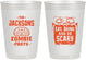 Personalized Halloween 10 oz Frosted Cups - Eat Drink Be Scary | 250028